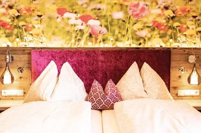 Ein Bett oder Betten in einem Zimmer der Unterkunft Haus Bader