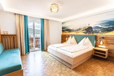 Ein Bett oder Betten in einem Zimmer der Unterkunft Haus Bader