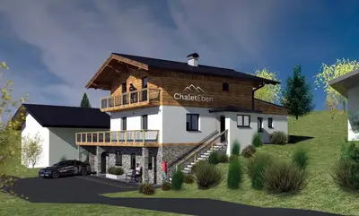 Das Gebäude in dem sich das Ferienhaus befindet