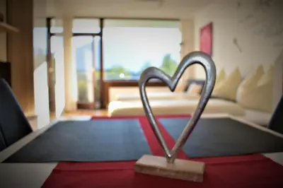 Ein Bett oder Betten in einem Zimmer der Unterkunft Apartment d´Auszeit