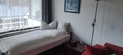 Ein Bett oder Betten in einem Zimmer der Unterkunft Appartement Katrin
