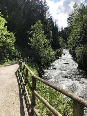 Naturlandschaft in der Nähe der Ferienwohnung