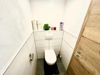 Ein Badezimmer in der Unterkunft Ferienhaus Krallinger