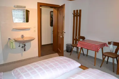 Ein Bett oder Betten in einem Zimmer der Unterkunft Landhaus Buchsteiner
