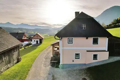 Naturlandschaft in der Nähe des Ferienhauses
