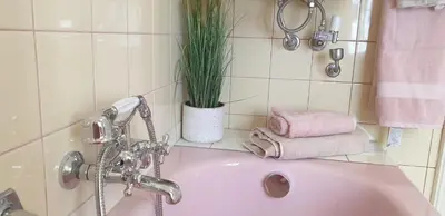 Ein Badezimmer in der Unterkunft Haus Traundorf