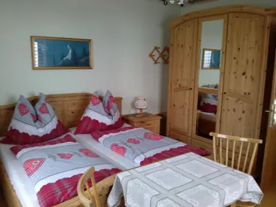Ein Bett oder Betten in einem Zimmer der Unterkunft Appartement Hinterleiten