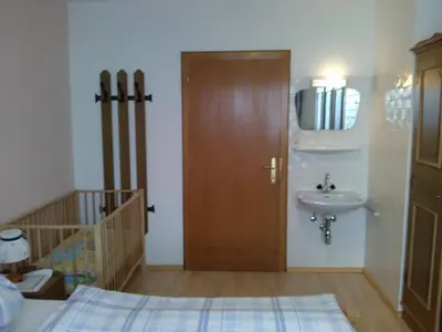 Ein Badezimmer in der Unterkunft Appartement Hinterleiten