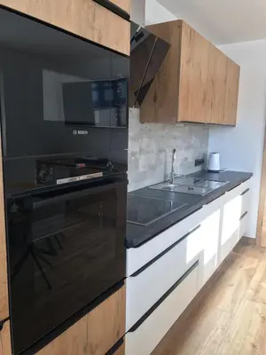 Küche/Küchenzeile in der Unterkunft Appartement Fritzl