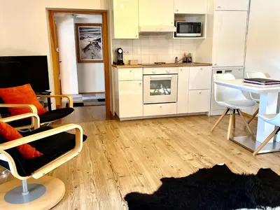 Küche/Küchenzeile in der Unterkunft Haus Thomas