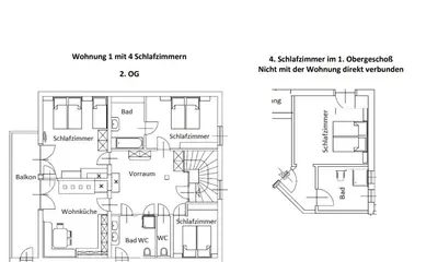 Grundriss der Unterkunft Haus Andrea Unterberger