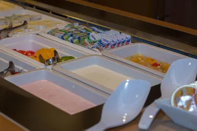 Essen im Hotel oder in der Nähe
