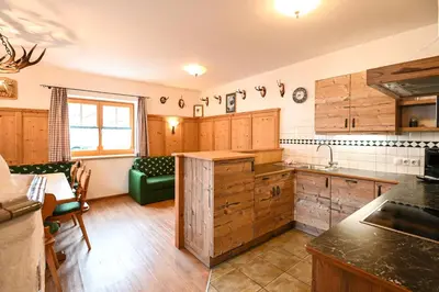 Küche/Küchenzeile in der Unterkunft Ferienappartement Royer