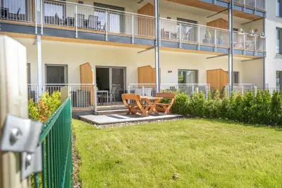 Ein Garten an der Unterkunft Apartment Ski&Nature 
