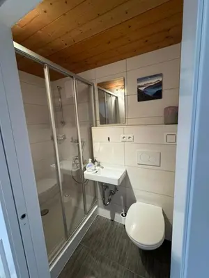 Ein Badezimmer in der Unterkunft GO FOR MOUNTAINS Appartements