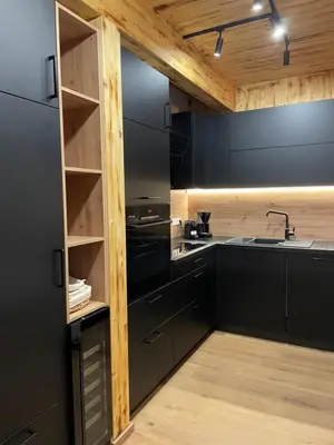Küche/Küchenzeile in der Unterkunft Hillside Chalet Kreischberg