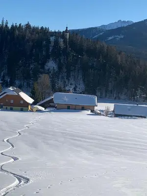 Apartment Kumitzblick im Winter