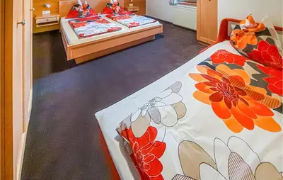 Ein Bett oder Betten in einem Zimmer der Unterkunft Ferienwohnung In Wagrain