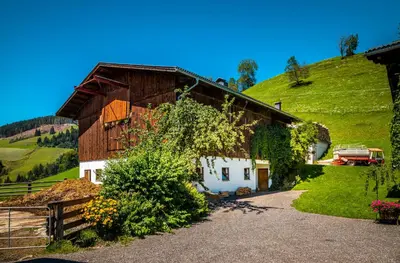 Naturlandschaft in der Nähe des Ferienhauses