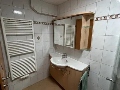 Ein Badezimmer in der Unterkunft Ferienwohnung Lechnerhof