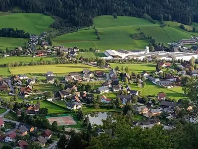 Naturlandschaft in der Nähe der Ferienwohnung