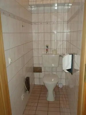 Ein Badezimmer in der Unterkunft Ferienhaus 1