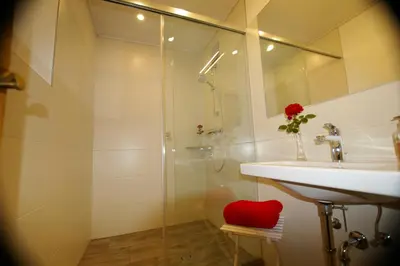 Ein Badezimmer in der Unterkunft Haus Brigitte Rettensteiner