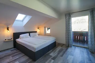Ein Bett oder Betten in einem Zimmer der Unterkunft Haus Michael Tritscher