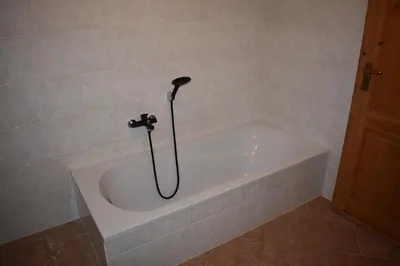 Ein Badezimmer in der Unterkunft Apartments Sprung
