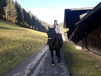 Reiten in der Ferienwohnung oder in der Nähe