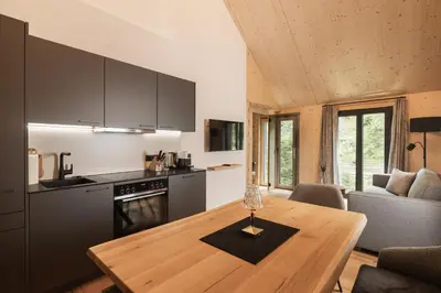 Küche/Küchenzeile in der Unterkunft Rest Apartments & Suiten
