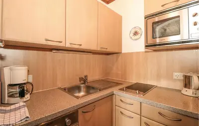 Küche/Küchenzeile in der Unterkunft Ferienwohnung In Wagrain