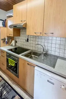 Küche/Küchenzeile in der Unterkunft Apartment Sonnenhang by Interhome