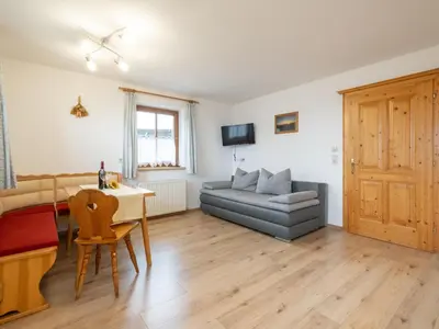 Ein Sitzbereich in der Unterkunft Haus Durchegg
