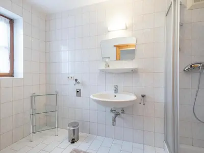 Ein Badezimmer in der Unterkunft Haus Durchegg OG