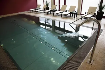 Der Swimmingpool an oder in der Nähe von Gesundheits- & Wellness Resort Oberzeiring