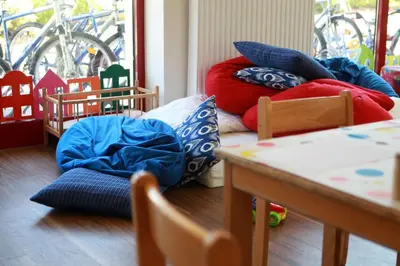 Ein Sitzbereich in der Unterkunft Gesundheits- & Wellness Resort Oberzeiring