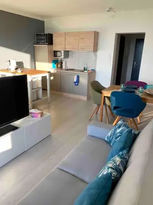 TV/Unterhaltungsangebot in der Unterkunft Schöne Ferienwohnung mit Wolfgangseeblick