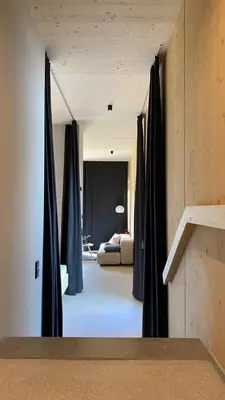 Ein Bett oder Betten in einem Zimmer der Unterkunft Hideaway Planneralm operated by JUFA Hotels