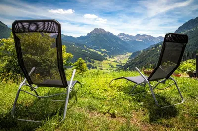 Naturlandschaft in der Nähe der Ferienwohnung