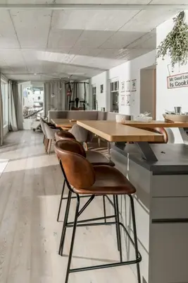 Ein Sitzbereich in der Unterkunft QUARTIER 179 by Schladming-Appartements