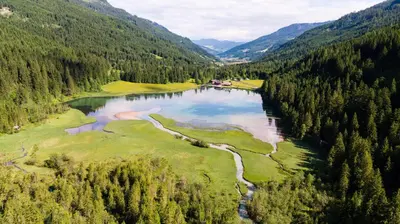 Naturlandschaft in der Nähe der Ferienwohnung
