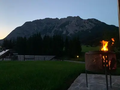 Naturlandschaft in der Nähe des Chalets