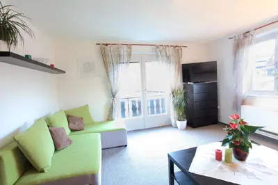 Ein Sitzbereich in der Unterkunft Untersee24 - Lake Hallstatt Apartment
