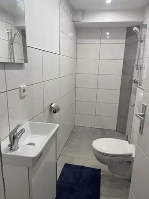 Ein Badezimmer in der Unterkunft Wohnung