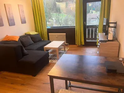 Ein Sitzbereich in der Unterkunft Dachstein 529
