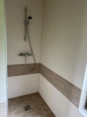 Ein Badezimmer in der Unterkunft Apartments Steinwänd