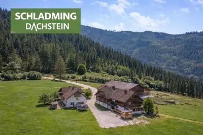 Naturlandschaft in der Nähe des Ferienhauses