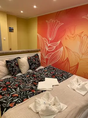 Ein Bett oder Betten in einem Zimmer der Unterkunft Murzeit Dritte