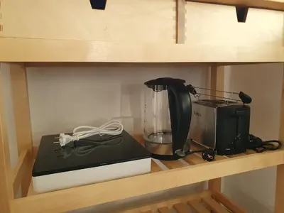 Kaffee-/Teezubehör in der Unterkunft Klein und Fein